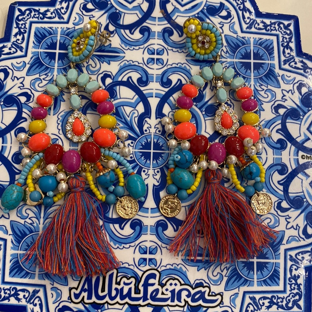Statement earrings